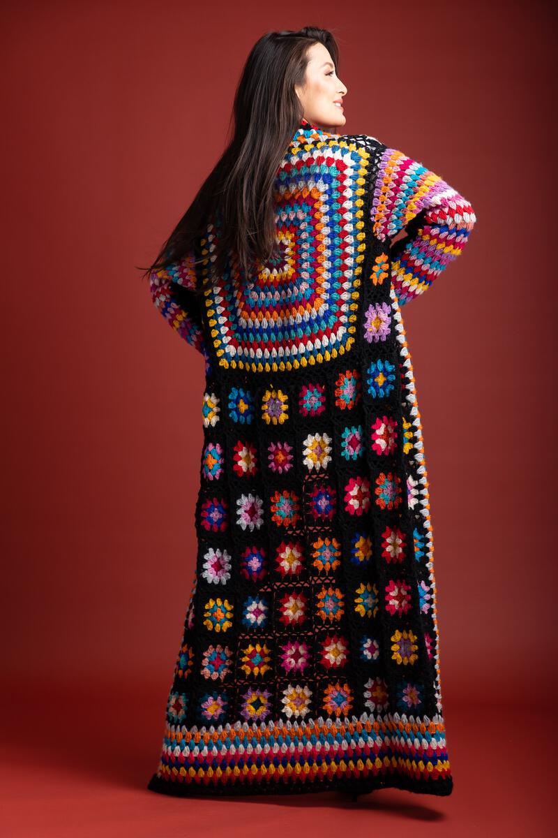 GRANNY CROCHET KIMONO