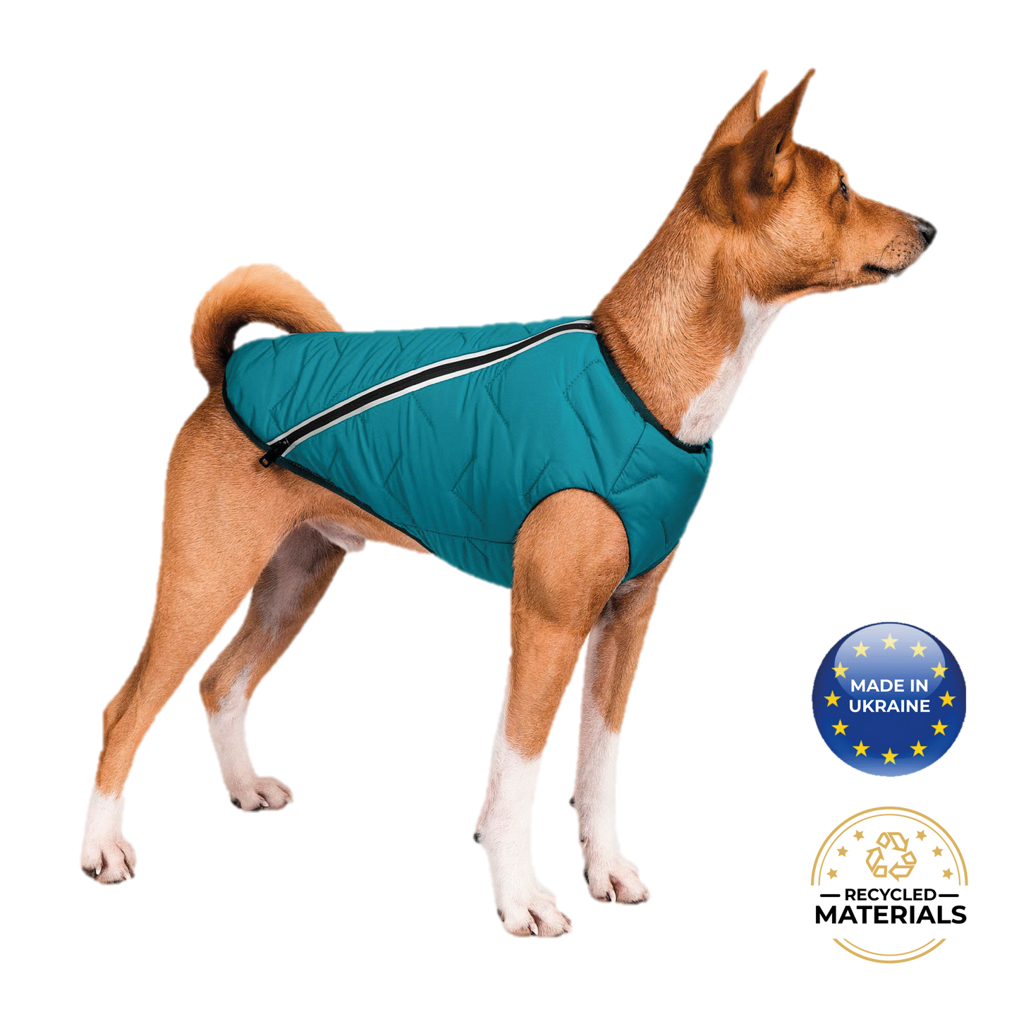 Sustainable Eco-Friendly Dog Jacket / Vest - Made in Ukraine - Bonne et Filou