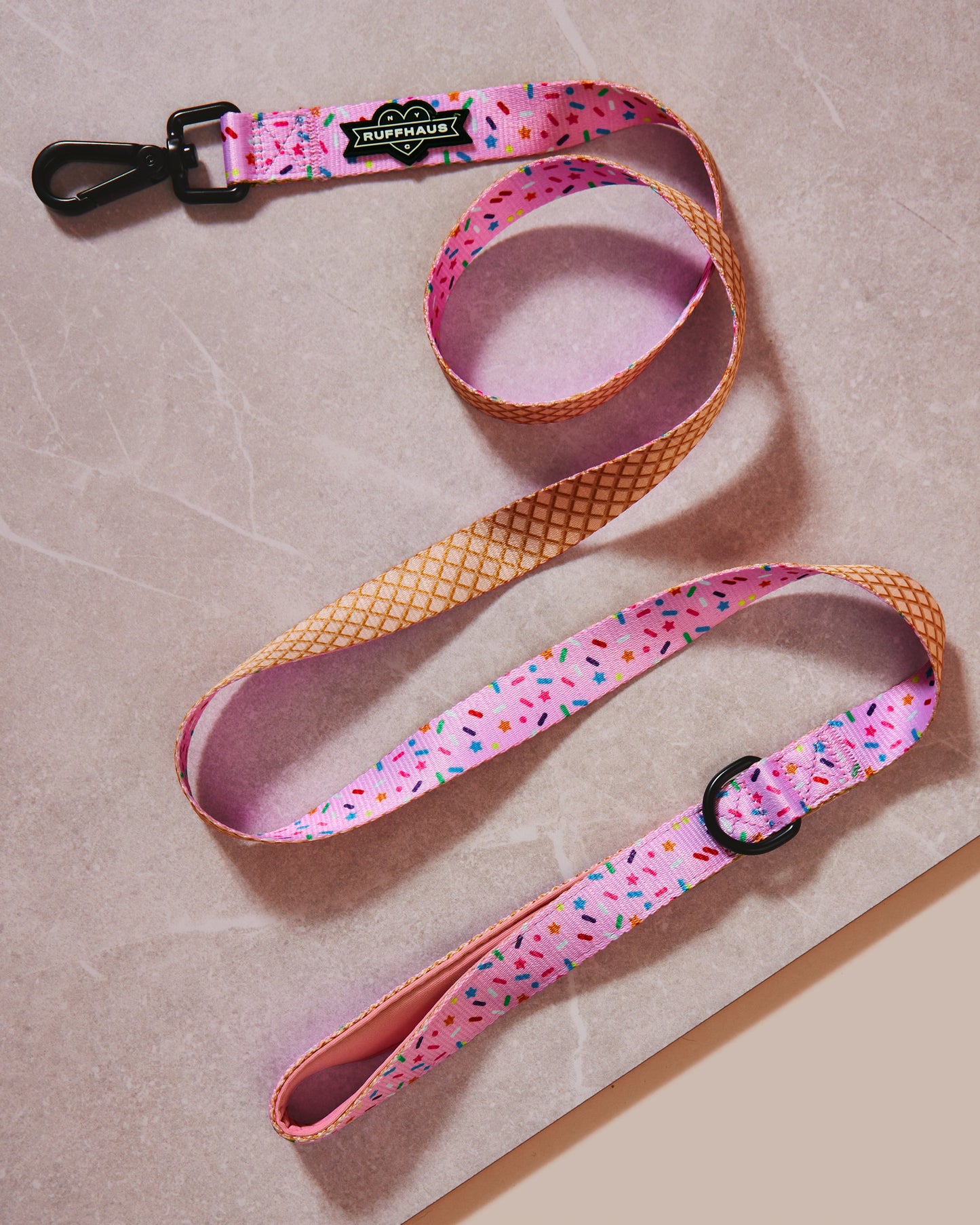 Sprinkle Me Pink Dog Leash