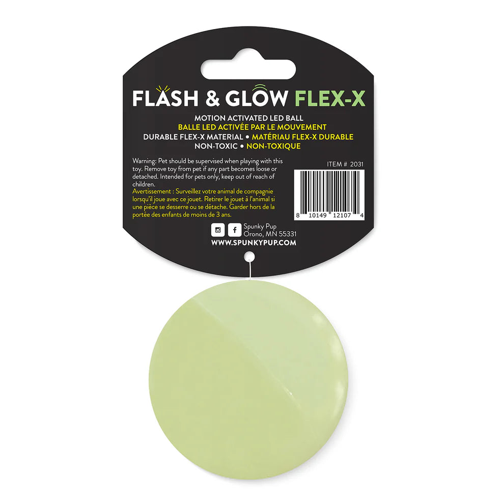 Flash & Glow Flex-X, LED Flashing Ball