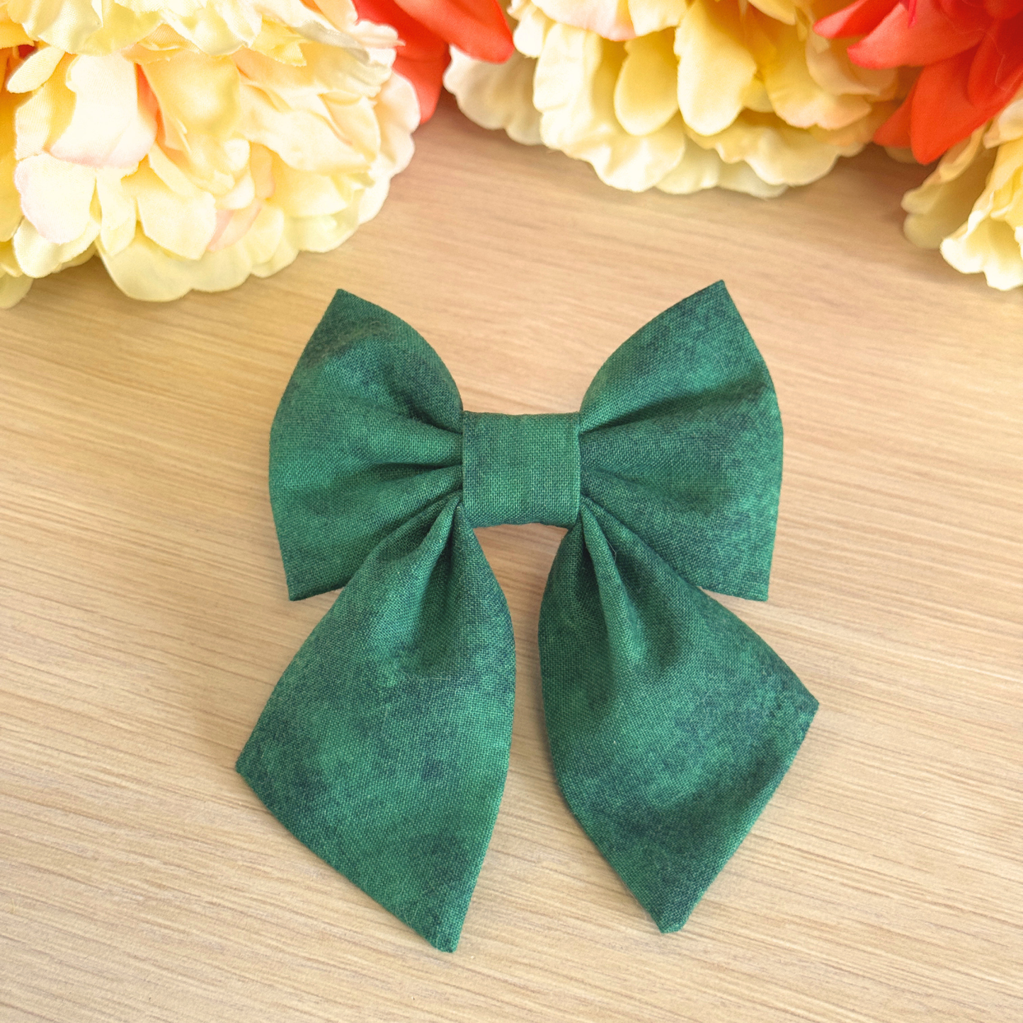 Fresh Leaf Green Sailor Bow
