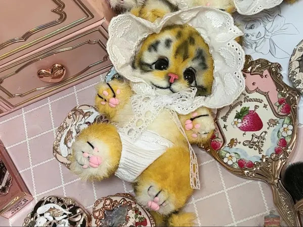 Handcrafted Jointed Doll – Little Tiger Baby