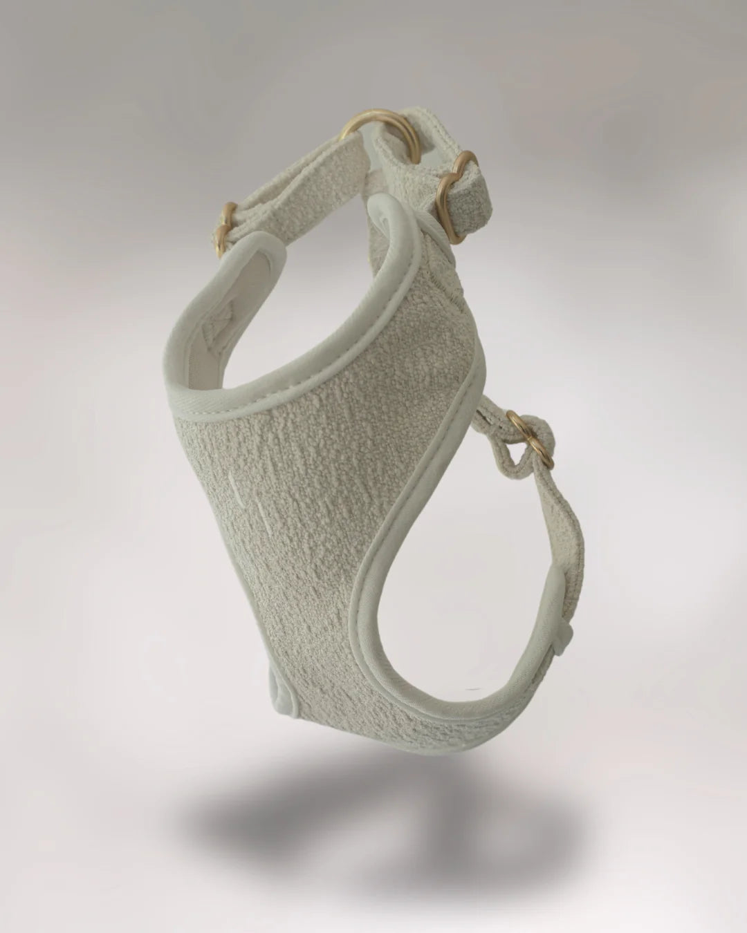Marshmallow┃Bouclé Adjustable Harness