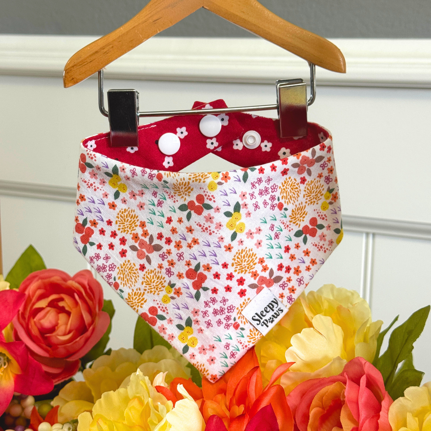 Wildflower Fields Pet Bandana