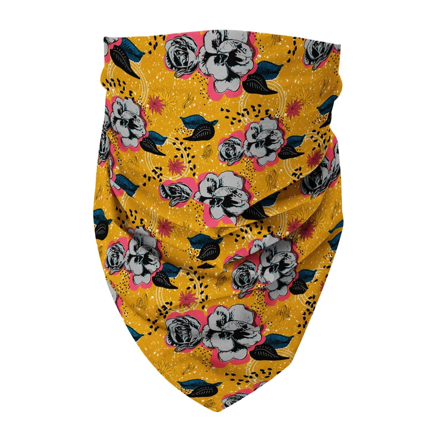 "Vintage Roses" Organic Pet Bandana