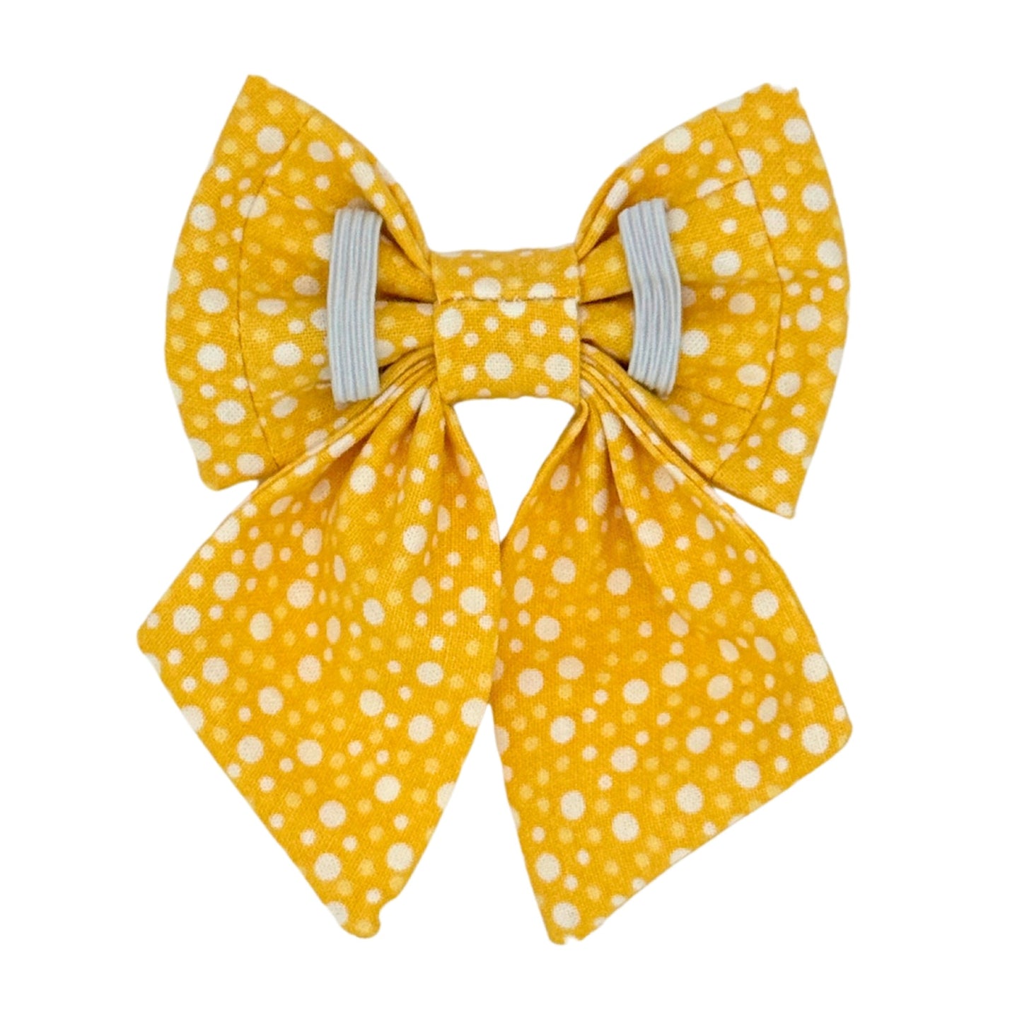 Sandy Dots Sailor Bow