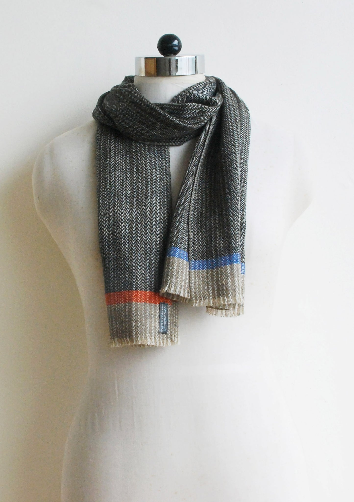 100% Cashmere Scarf - 702 - 35x160