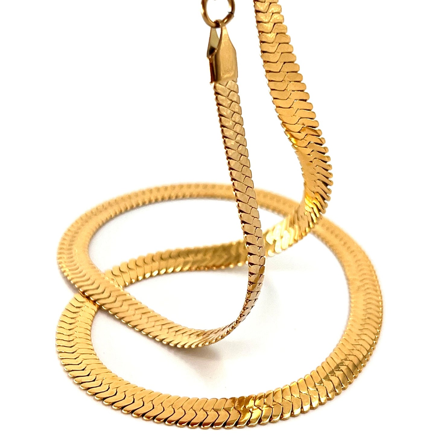 6TH Ave Gold Snake Necklace