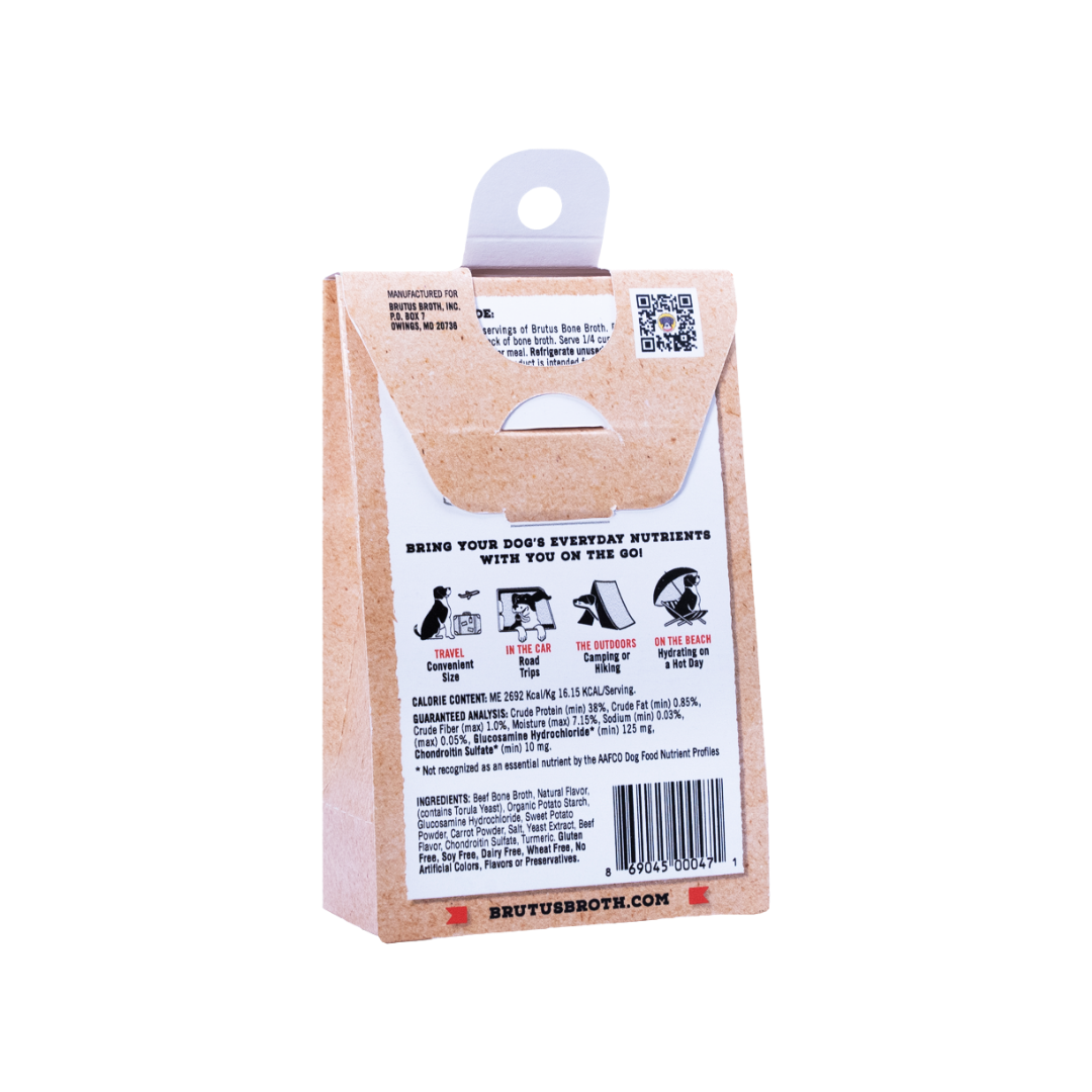 Brutus on the Go - Beef - 5 Pack