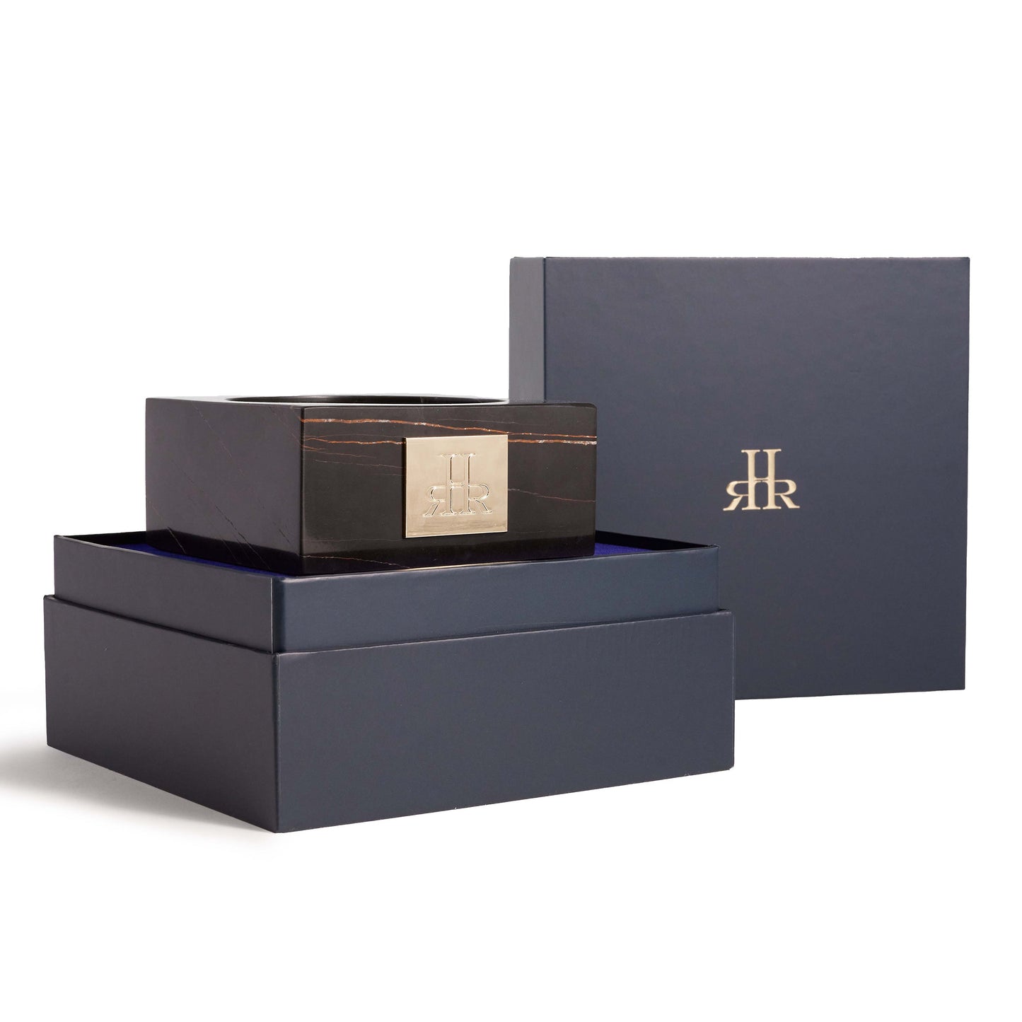 Black Saint Laurent Marble Riser