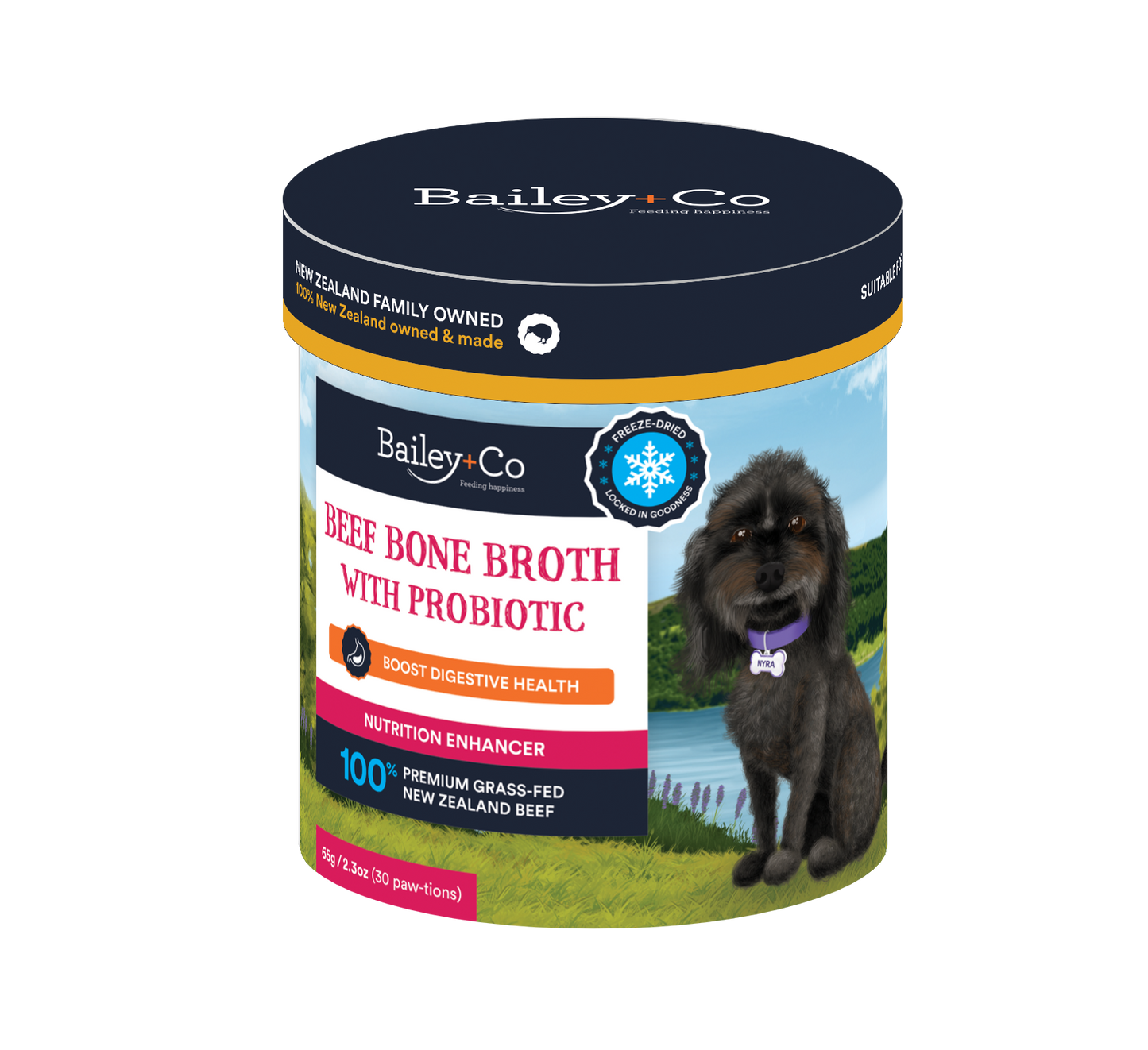 Beef Bone Broth with Probiotic – Digestive support 65g
