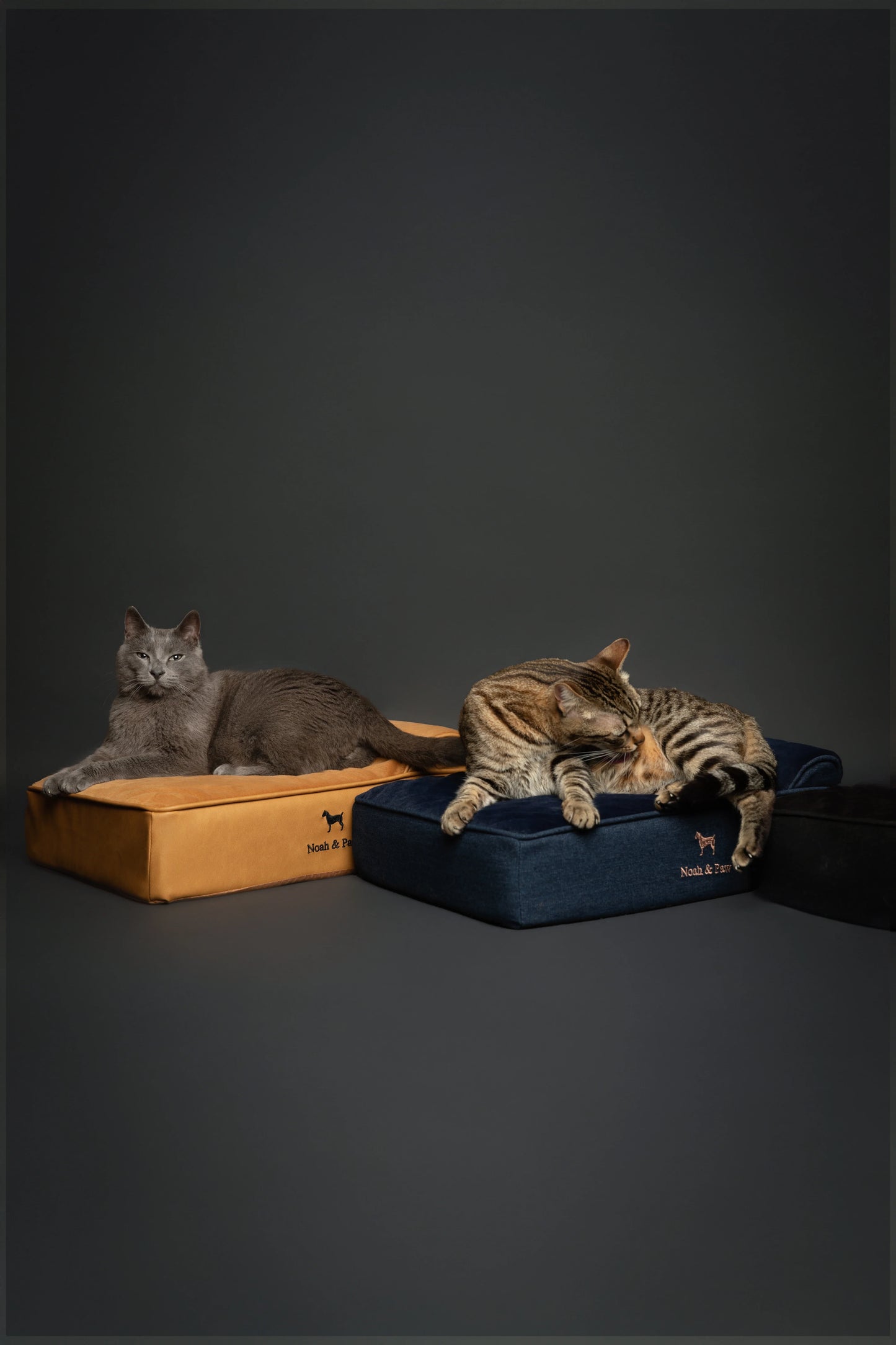Faux Leather, Orthopedic Pet Bed, Eggshell Memory Foam, Infused with Cooling Gel, Classic Style