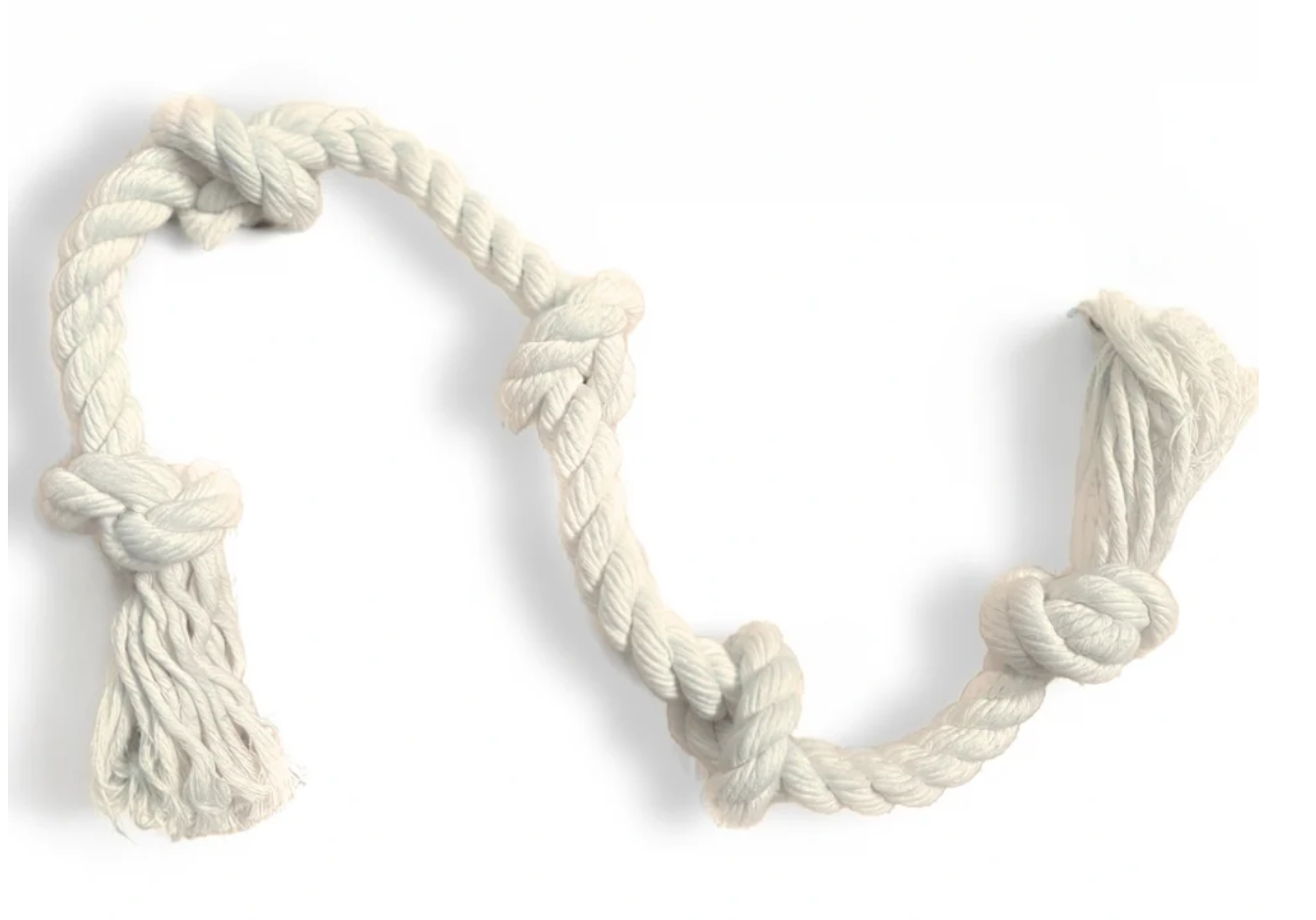 100% Organic Cotton Rope Dog Toy
