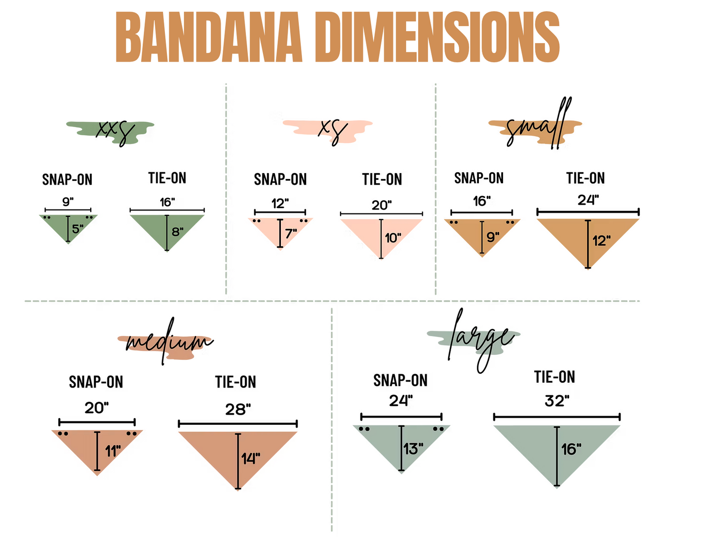 "Pumpkin Spice" Bandana