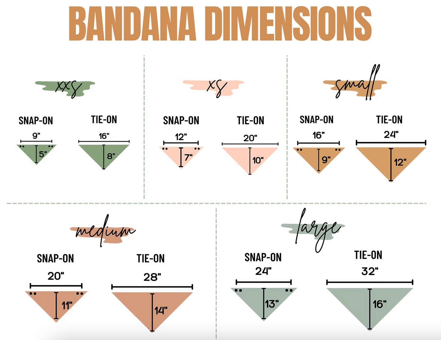 "Dipped" (Girl) Bandana
