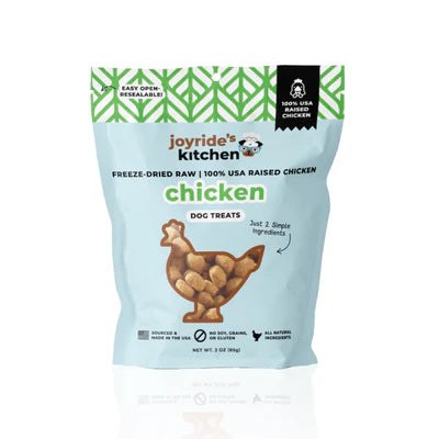 Joyride's Kitchen Premium Chicken Freeze-Dried Raw Dog Treats