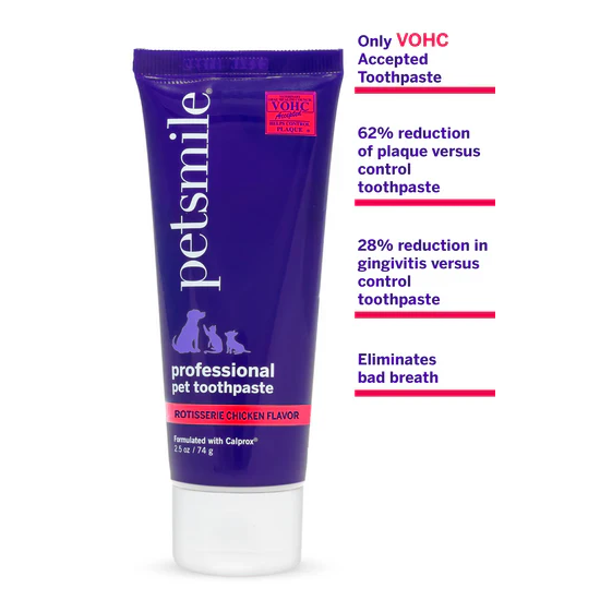 Professional Pet Toothpaste - Rotisserie Chicken Flavor - Small