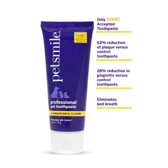 Professional Pet Toothpaste - London Broil Flavor - Small