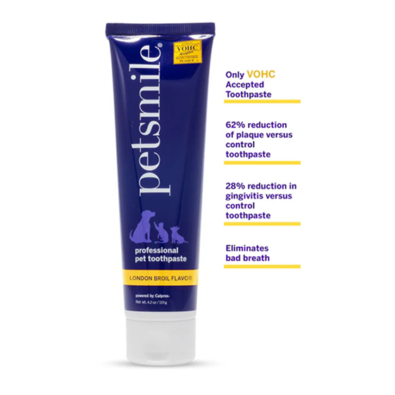Professional Pet Toothpaste - London Broil Flavor - Large