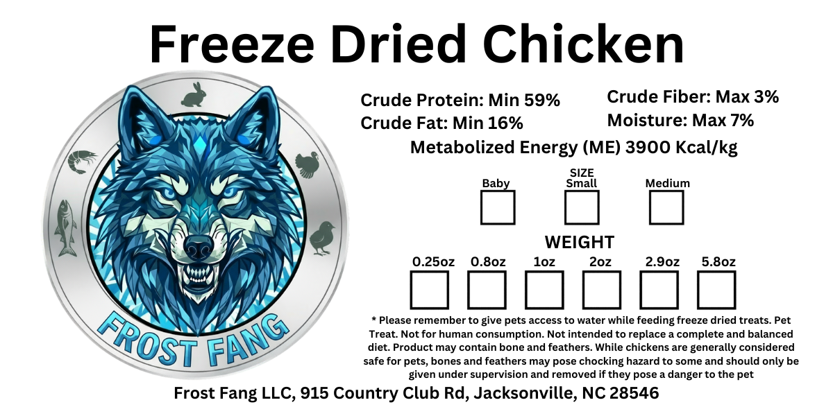 Freeze Dried Chicken (Baby)