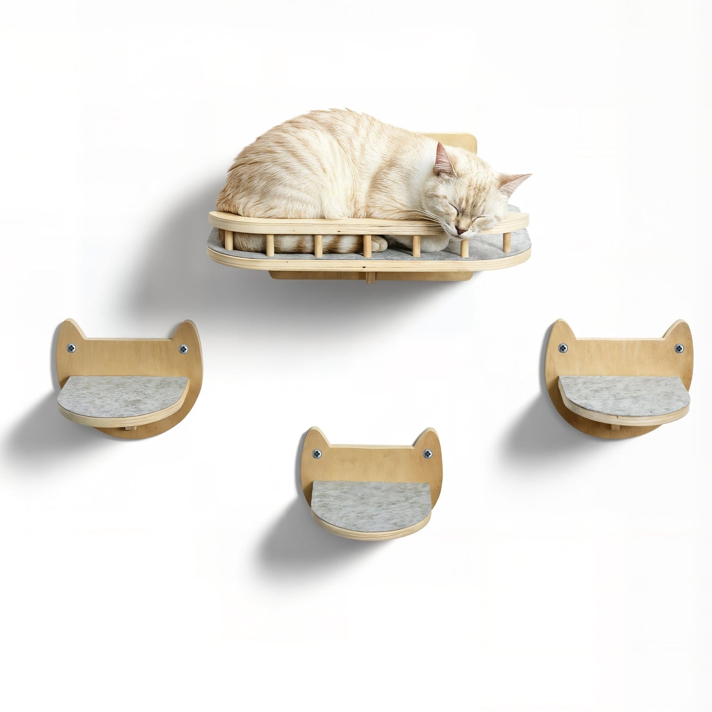 Cat Wall Steps & Shelf