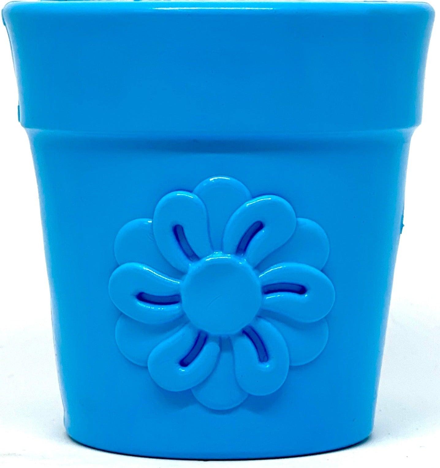 Large Flower Pot Durable PUP-X Rubber eCup Treat Dispenser & Enrichment Toy - SodaPup/True Dogs, LLC