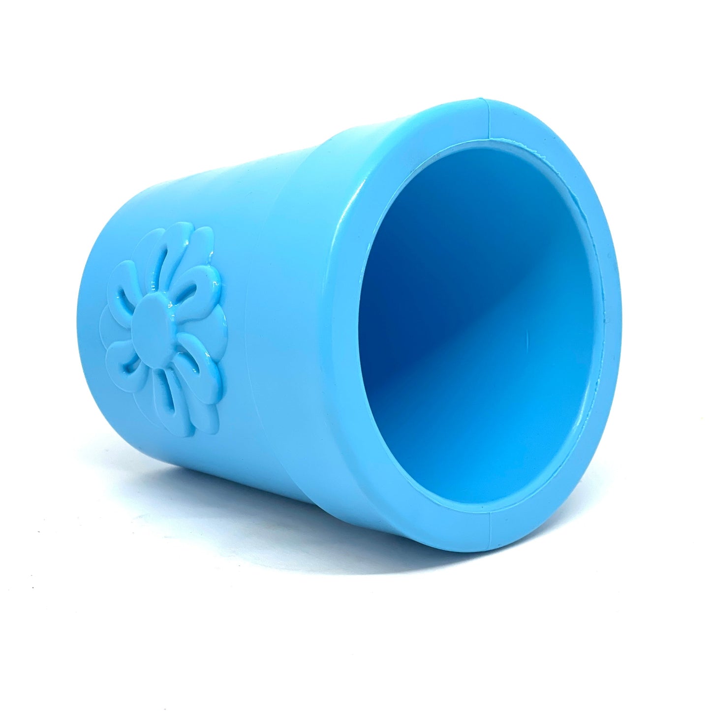Large Flower Pot Durable PUP-X Rubber eCup Treat Dispenser & Enrichment Toy
