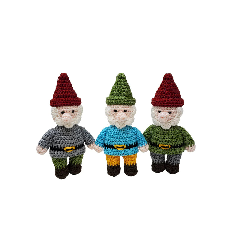 Crochet Gnome Ornaments