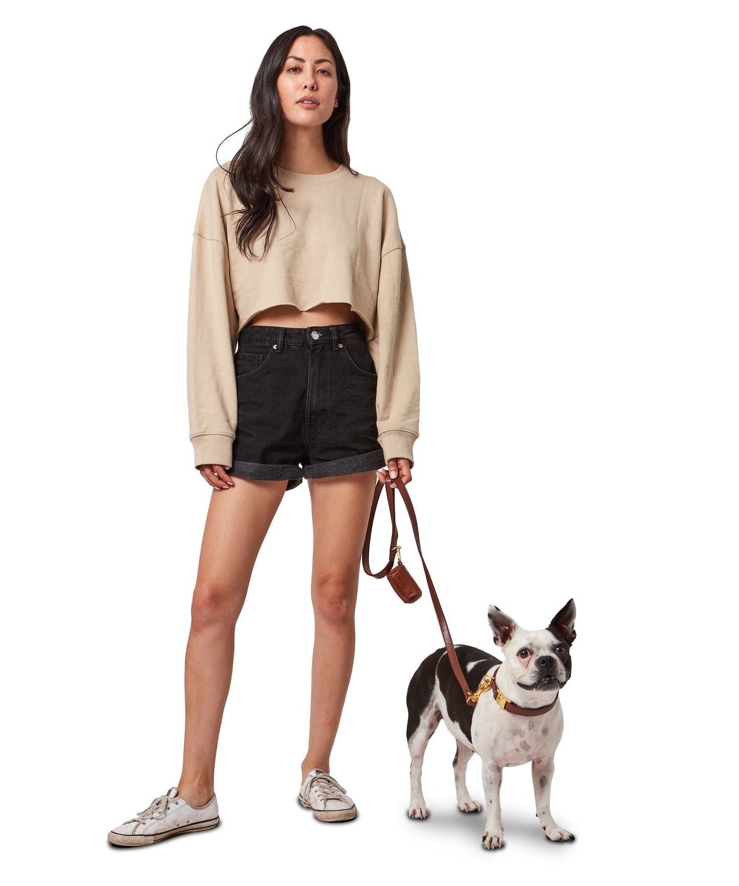 Vegan Leather Collar - Cocoa