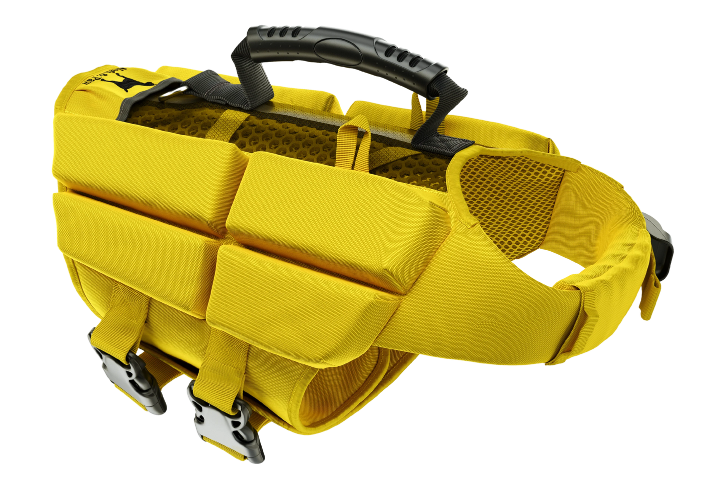 Dog Life Jacket Yellow x4 cubes foam S