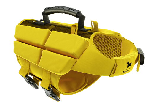 Dog Life Jacket Yellow x4 cubes foam XS