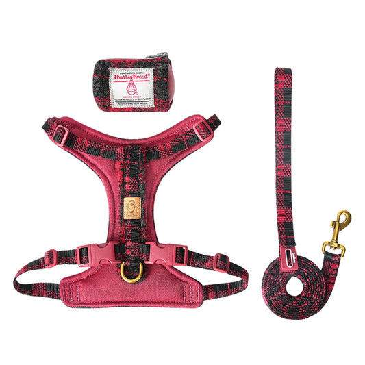 Truelove Comfort Fashionable Series Harness Leash Suit Convenient Poop Bag Dispenser (TLH2912)