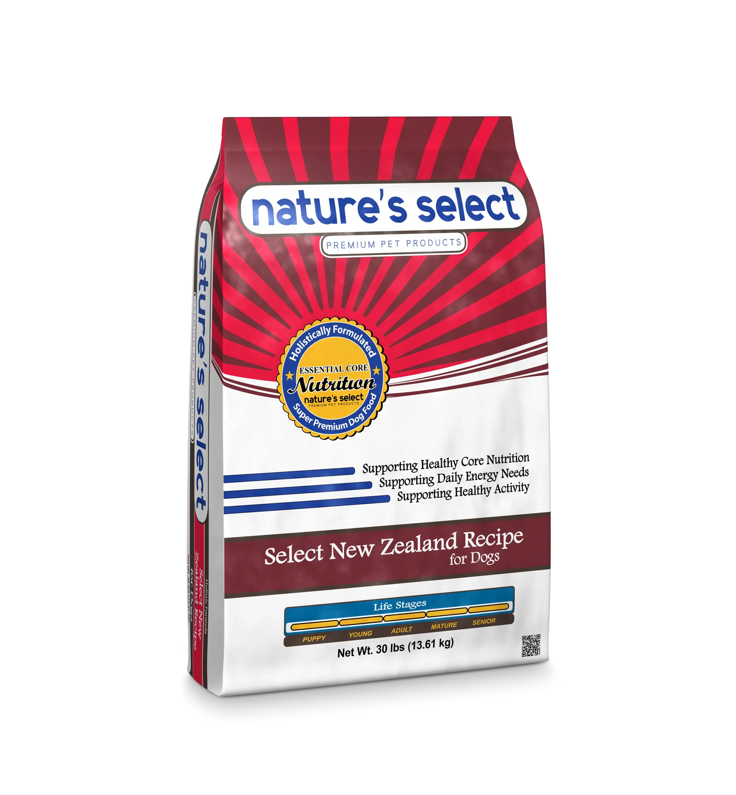 Nature's Select New Zealand Recipe - Lamb & Rice Dry Dog Food