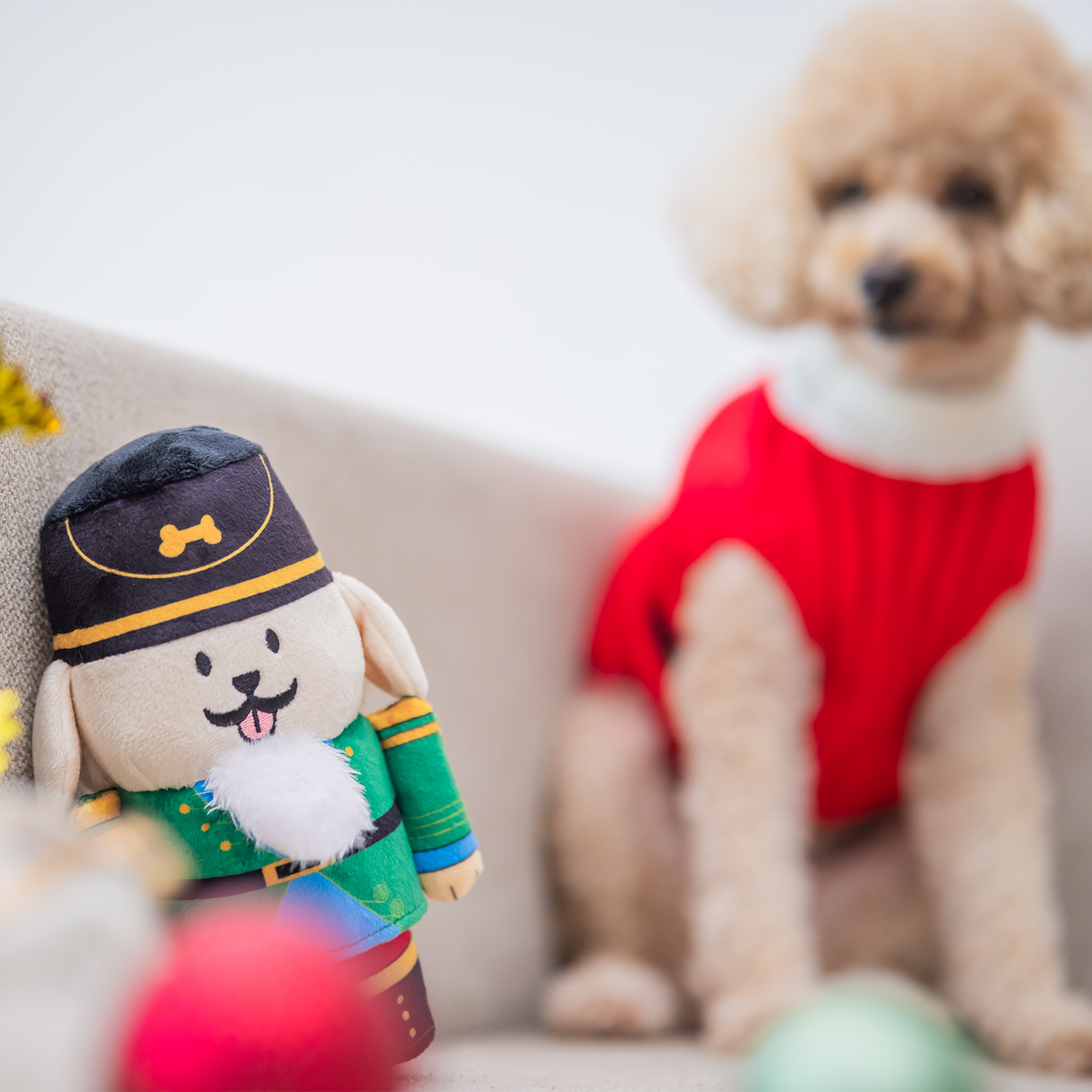 Woof² Nutcracker Treat-Dispensing Pet Toy