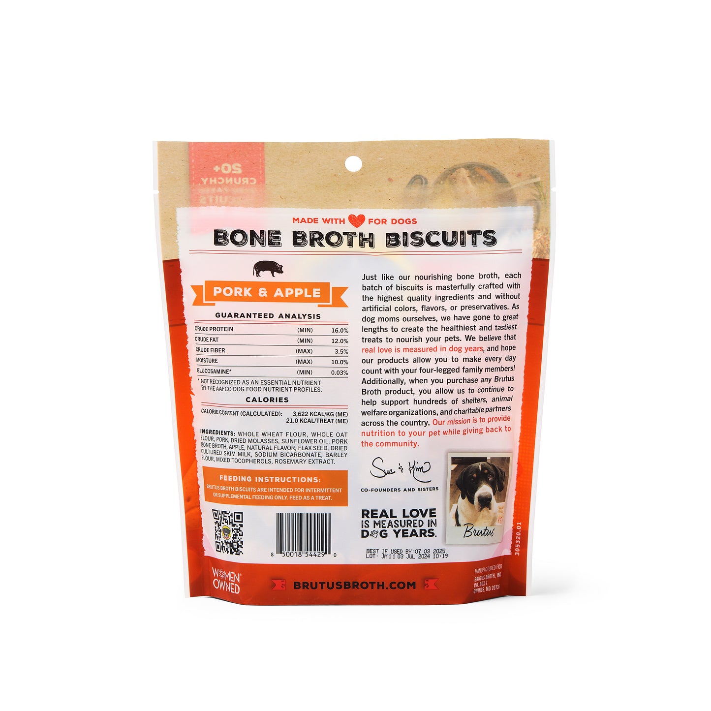 Brutus Broth Biscuits - Pork & Apple