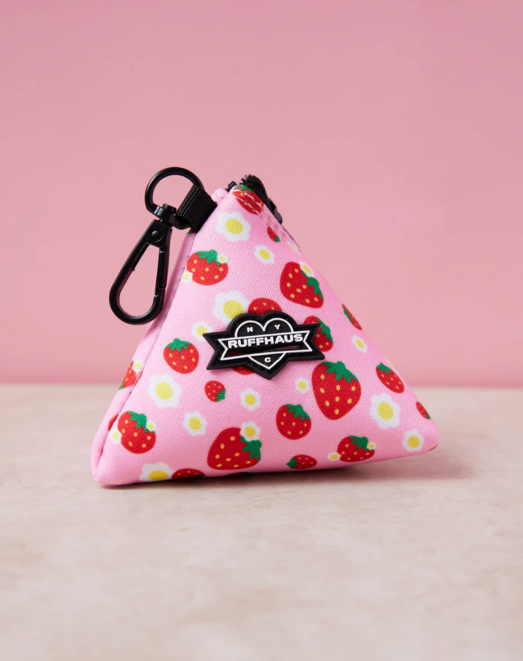 Strawberry Poop Bag Holder