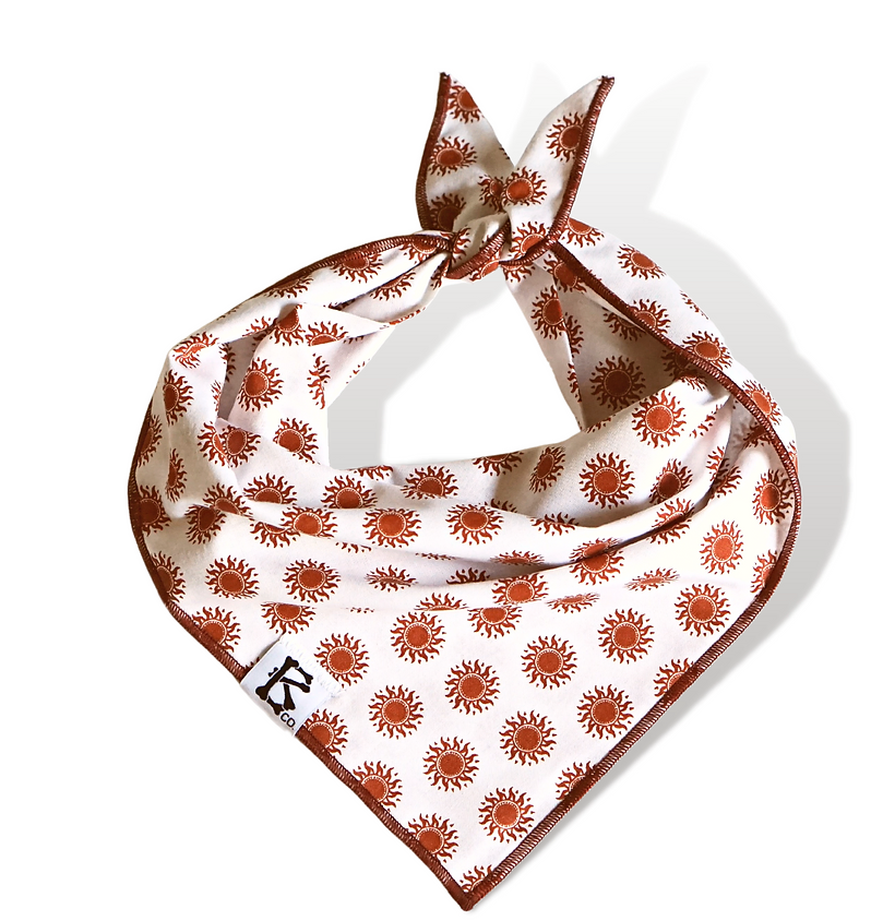 "Cinnamon Sun" Bandana