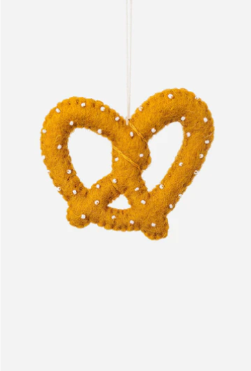 Pretzel Ornament