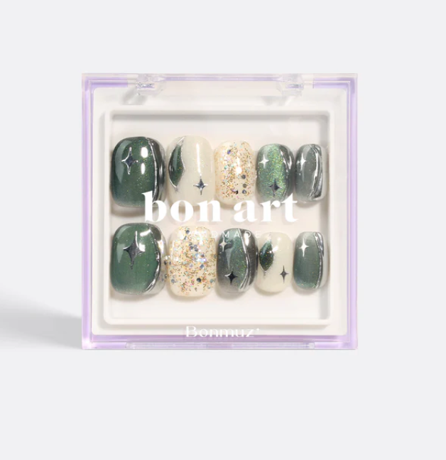 Woodland Glitter Gala | Pro Handmade Gel Nails