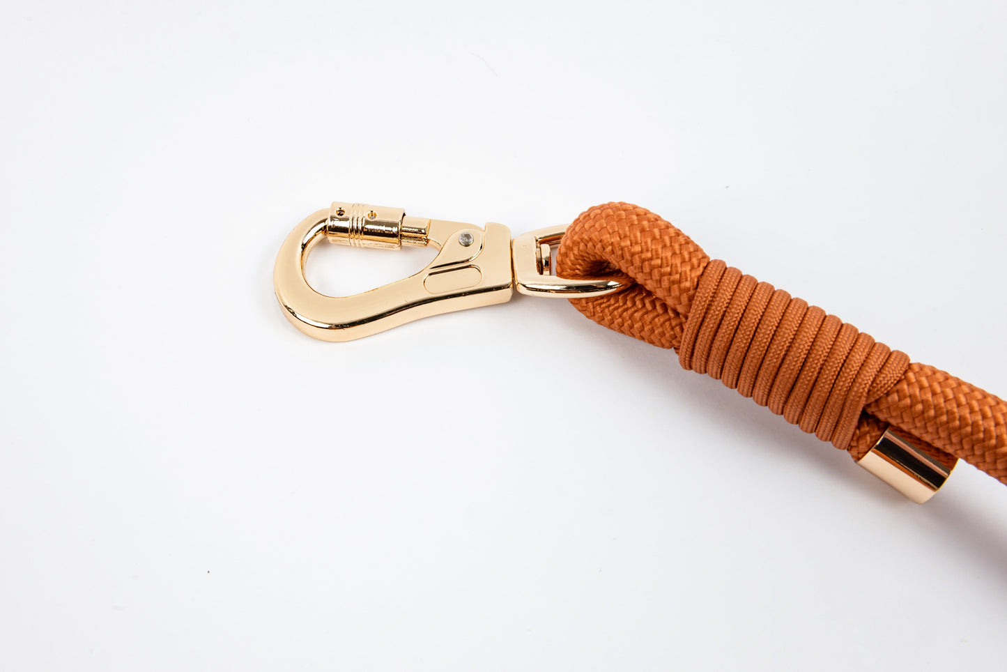Signature Rope Leash - Caramel