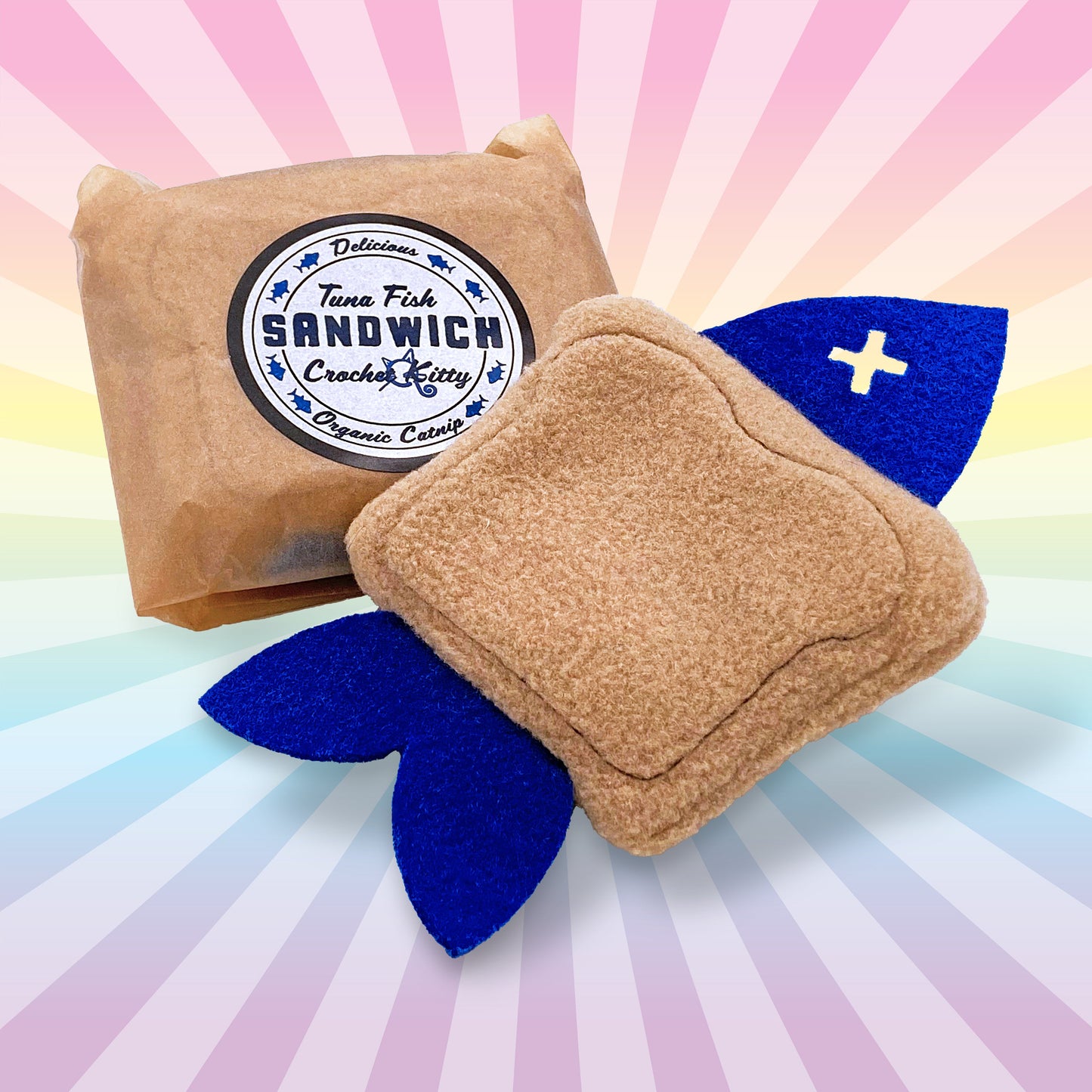 Tuna Fish Sandwich with Catnip