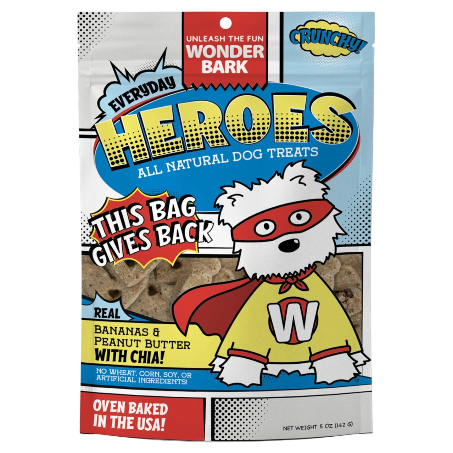 Heroes | Bananas + PB - All Natural Dog Treats