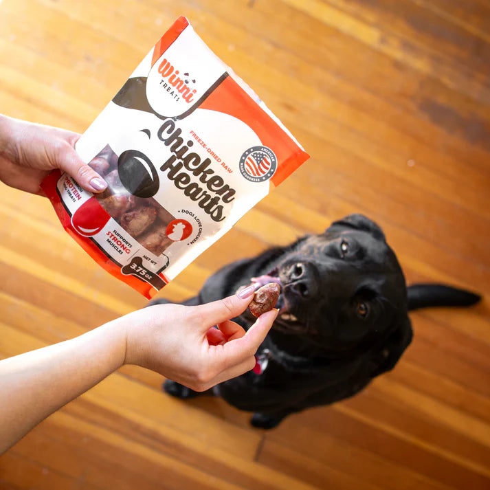 Freeze Dried Raw Chicken Hearts