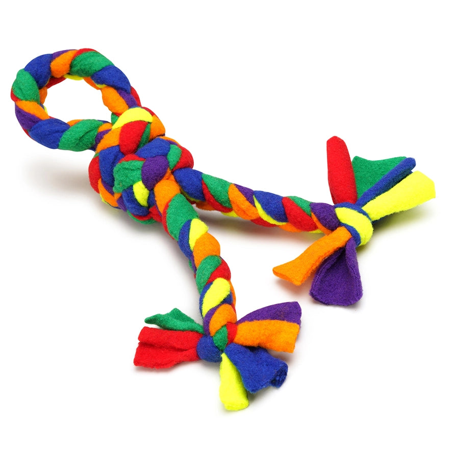 Braided Polartec® Tug Toy - Pride Edition