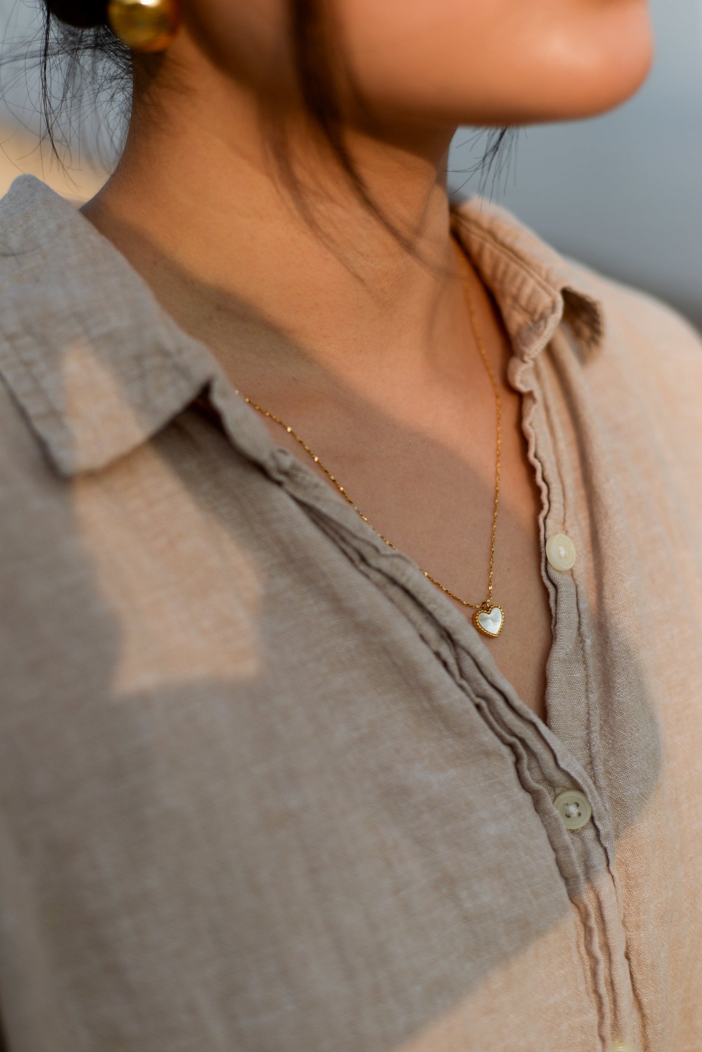 The Hanan Heart Necklace