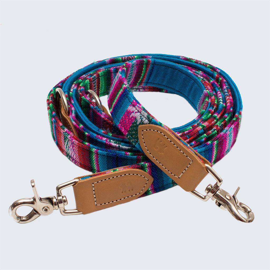 Inca Blue Hands Free (Coupler) Dog Lead