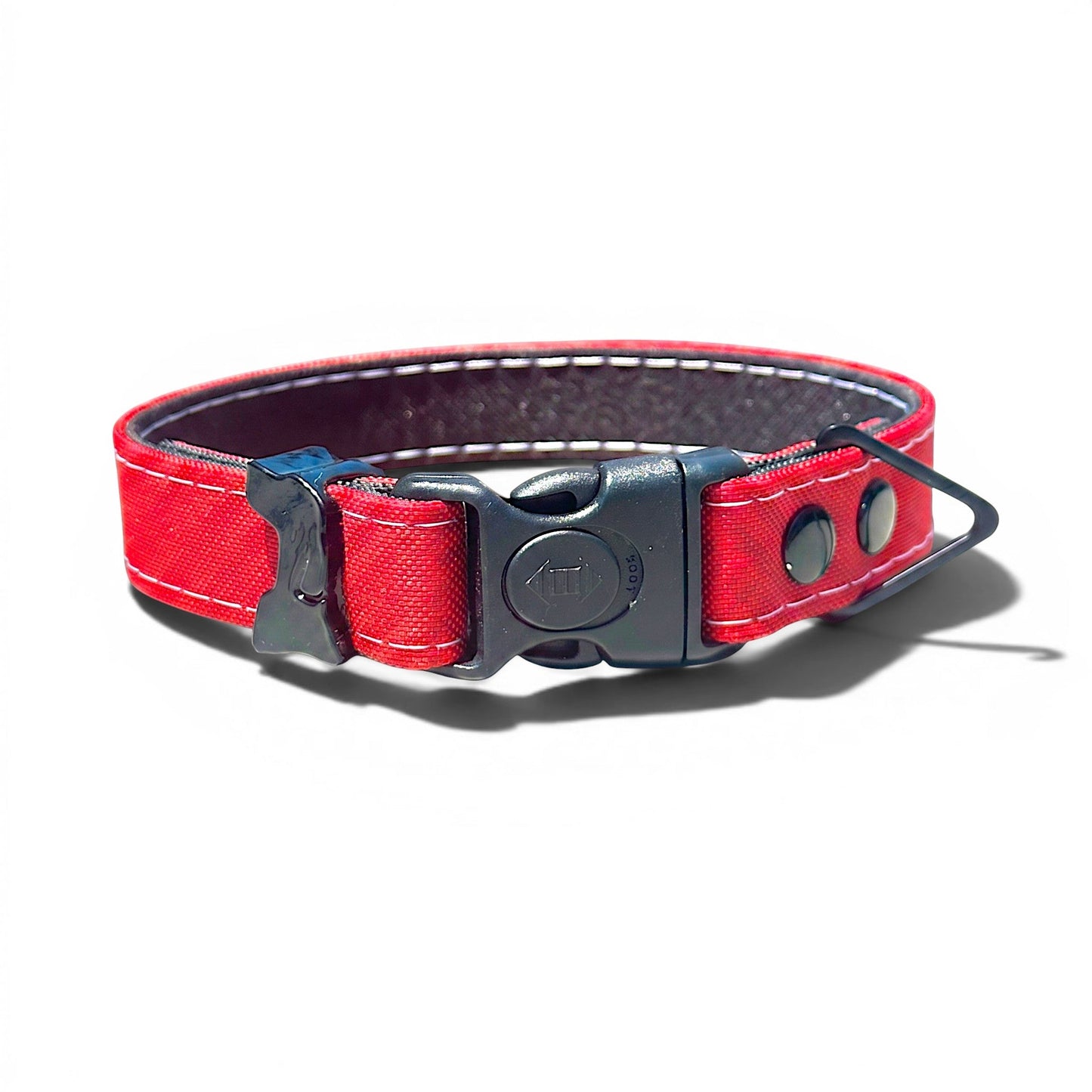 Rugged Waterproof Dog Collar - Red