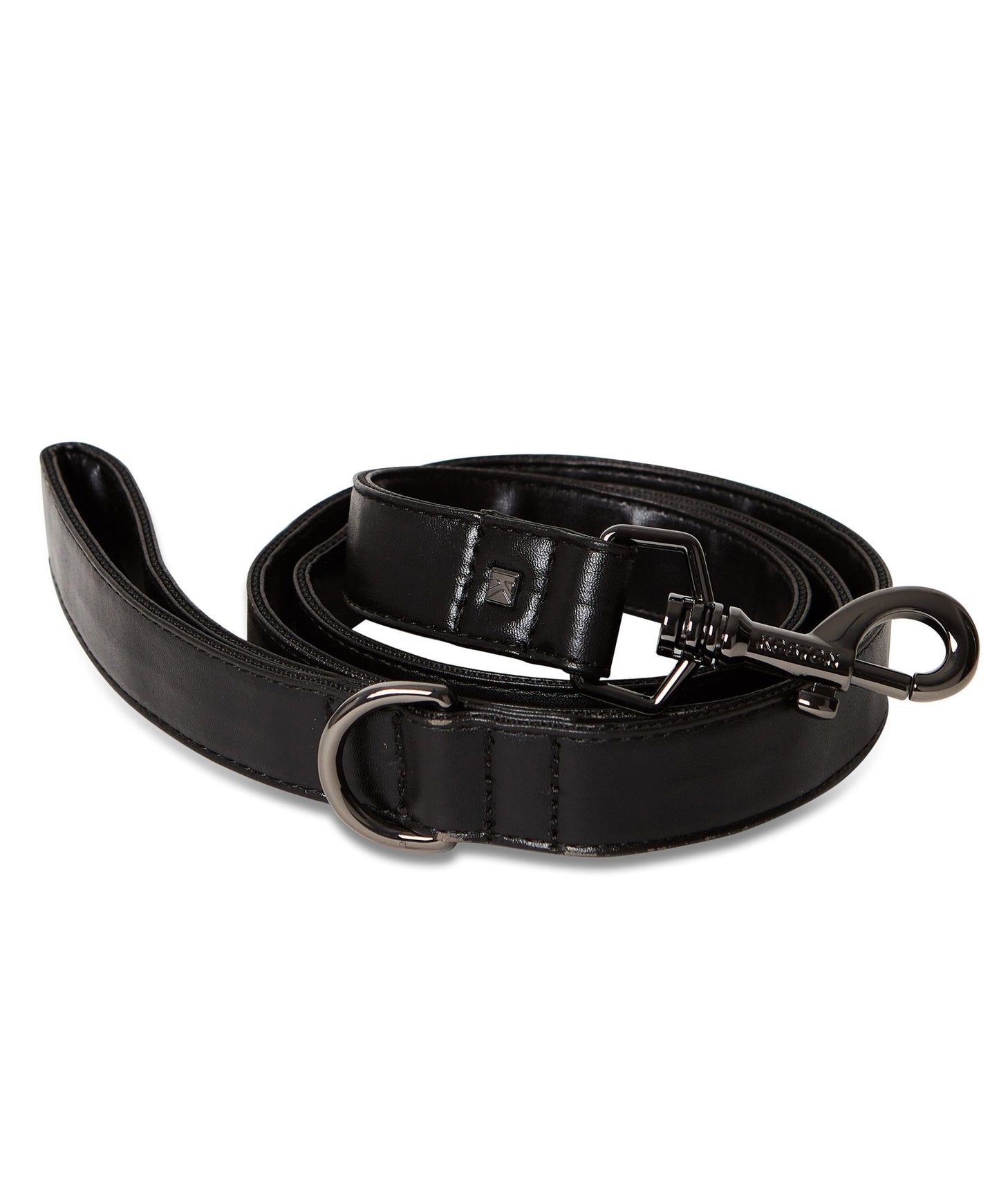 Vegan Leather Leash - Black