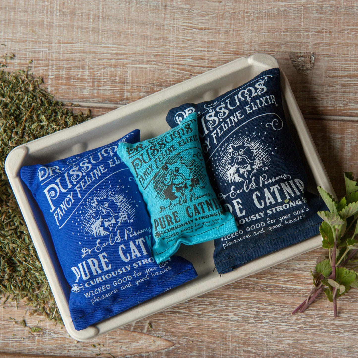Dr. Pussums Catnip Toy Pounce Pack