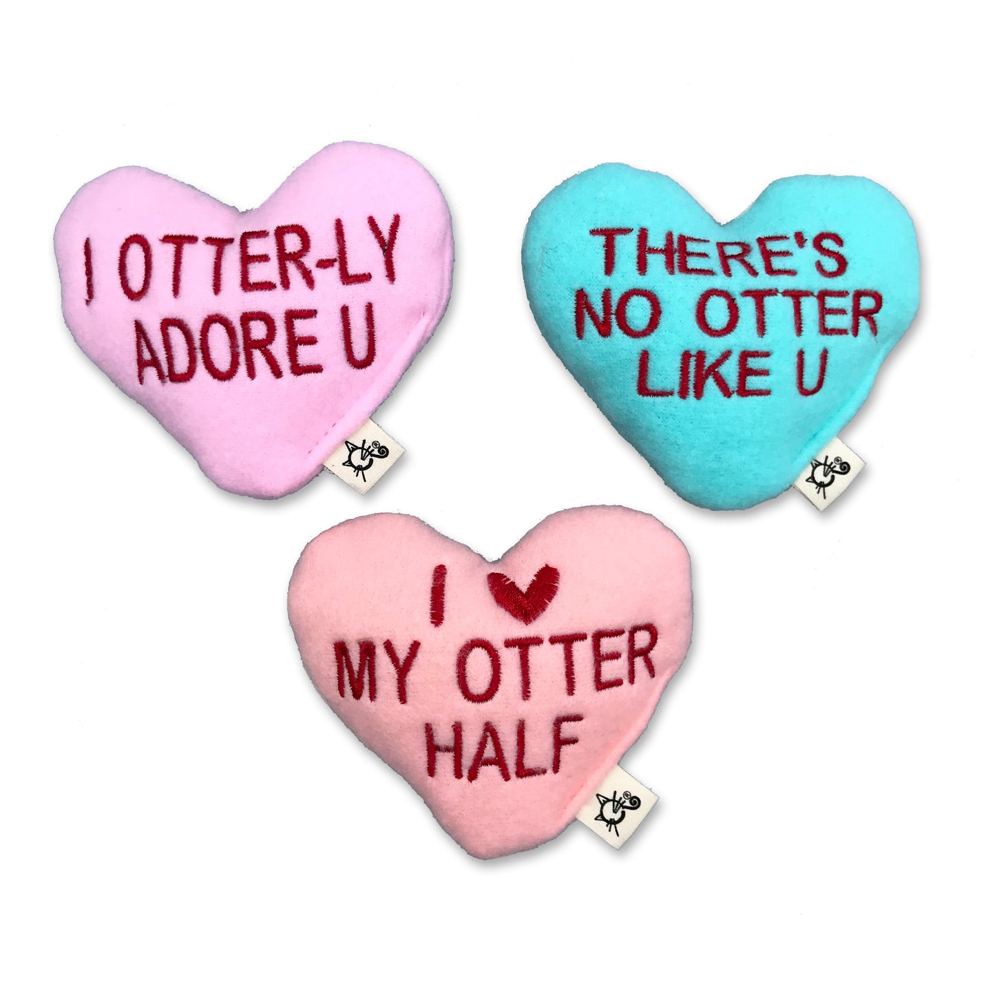 Catnip Otter with Convo Heart